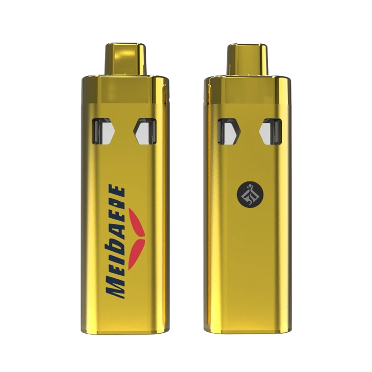 China Most Popular 2IN1 1ml+1ml Disposable Vape Pen For CBD THC HHC HEMP Live Resin Distillate Cannabis Oil Vaporizer Manufacturer And Supplier