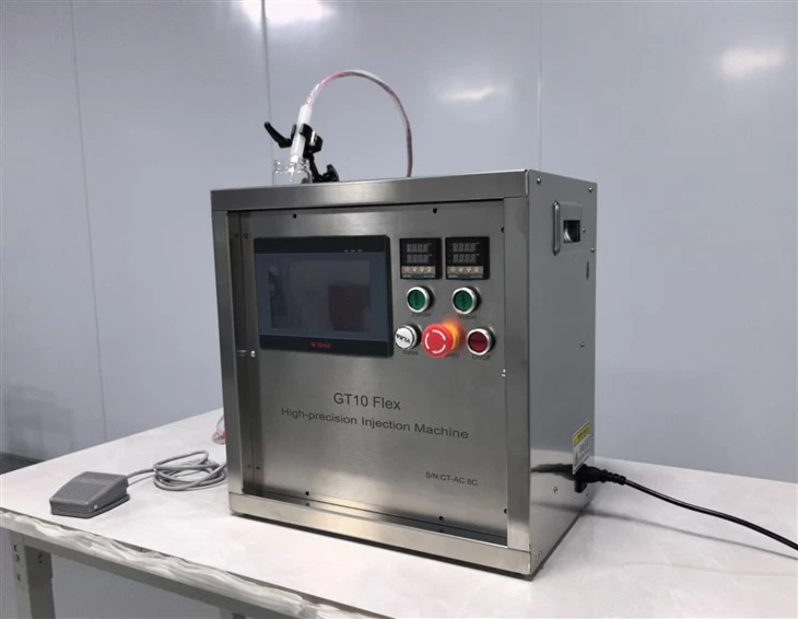 Poland Warsaw 510 Thread CBD Disposable Vape Cartridge Oil Filling Machine With Heating Tank, Suit For HHC THC Distillate Oil