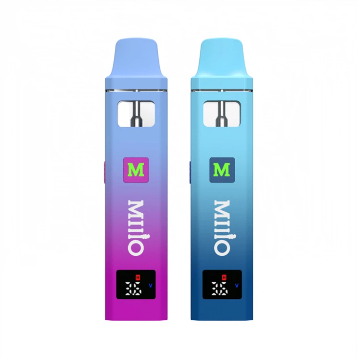 2025 คุณภาพดีที่สุดราคาดี 2ml อุปกรณ์ Vape แบบใช้แล้วทิ้งสำหรับ THC / กลั่นพร้อมฟังก์ชั่นปรับการไหลของอากาศ