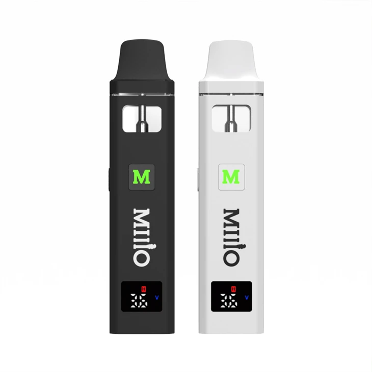 อุปกรณ์ CBD China Original Factory Supply 2025 ใหม่ 2ml Dual Coil Device